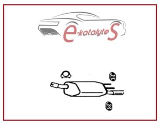 Εξατμισεις Αυτοκινητων εξατμιση τελικη OPEL